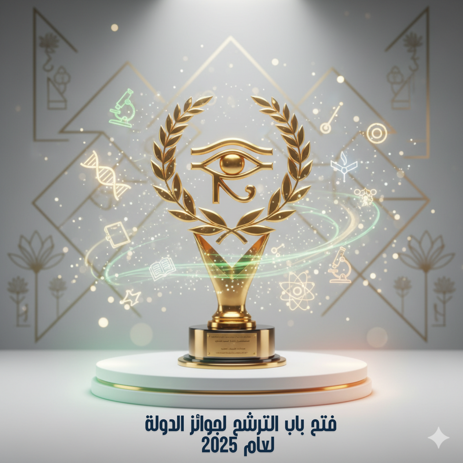 فتح باب الترشح لجوائز الدولة (النيل، التقديرية، التفوق، التشجيعية) لعام 2025